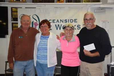 2nd place- Andy Burton, Jeanette Ferguson, Garry Steele, Jacki Teague